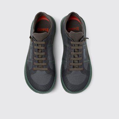 Peu Serra Sneaker de PET reciclat de color gris per a home