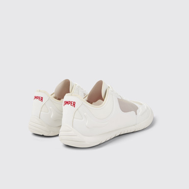 Back view of Path Multicolored Textile Men's Sneakers.
