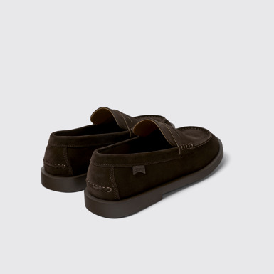 Back view of Don Brown Nubuck Men's Shoes.