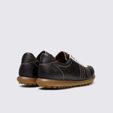 Back view of Pelotas Multicolor Leather Shoes for Men.