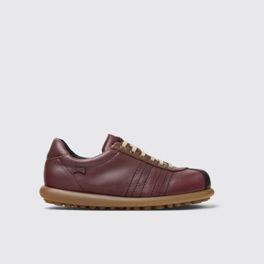 Side view of Pelotas Multicolor Leather Shoes for Men.