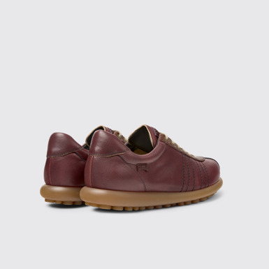 Back view of Pelotas Multicolor Leather Shoes for Men.