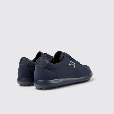 Pelotas XLF Sneakers de tejido y nobuk azules para hombre.