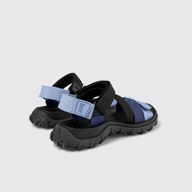 Back view of Drift Trail Sandal Multicolored Recycled PET Sandals for Men.