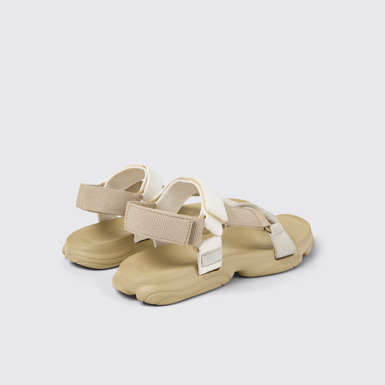 Back view of Karst Sandal Multicolored Recycled PET Sandals for Men.