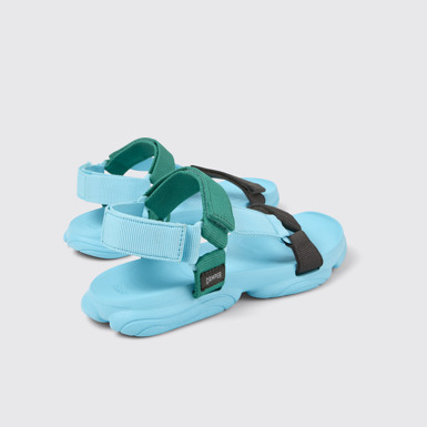 Back view of Karst Sandal Multicolor Recycled PET Sandals for Men.