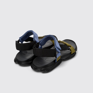 Back view of Karst Sandal Multicolor Recycled PET Sandals for Men.