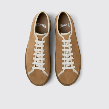 Peu Terreno Zapatos multicolores de afelpado y piel para hombre.