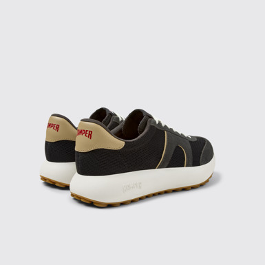 Back view of Pelotas Athens Multicolor Recycled PET and Nubuck Sneakers for Men.