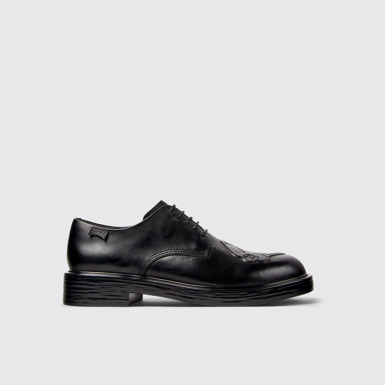 Twins Chaussures en cuir noir pour homme.