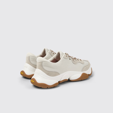 Back view of Karst 2 Multicolor Leather and Nubuck Sneakers for Men.