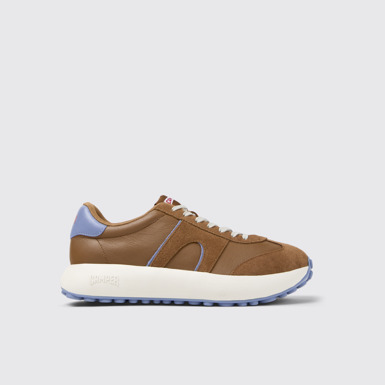 Pelotas Athens Sneakers multicolores de piel y nobuk para hombre.
