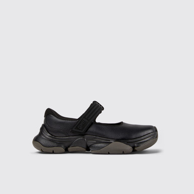 Karst 2 Sneakers negras de piel para hombre.