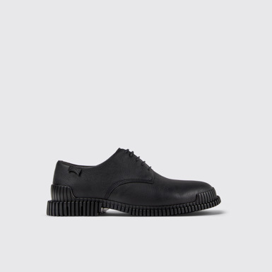 Pix Chaussures en cuir noir pour homme.