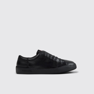 Peu Touring Sneakers de piel negras para hombre.
