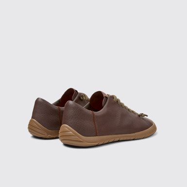 Peu Path+ Zapatos de piel marrones para hombre.