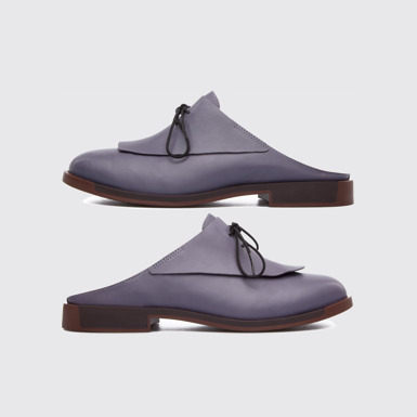 Side view of Twins Purple Casual Shoes for Women