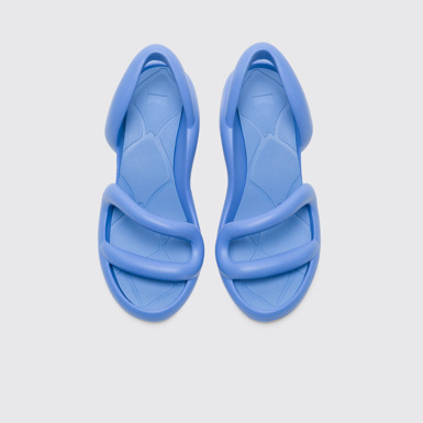 Overhead view of Kobarah Sandal made of recyclable mono-material