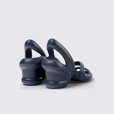 Back view of Kobarah Blue unisex Sandal