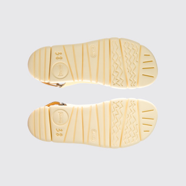 The sole of Twins Multicoloured sandal for women