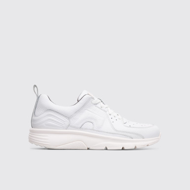 Side view of Drift White Sneakers for Women