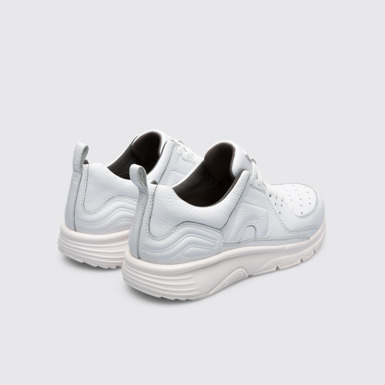 Back view of Drift White Sneakers for Women