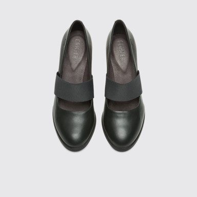 Overhead view of Kara Grey Heels for Women