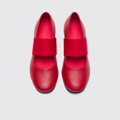 Overhead view of Alright Red Heels for Women