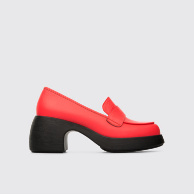 Side view of Thelma Pink Formal Shoes for Women