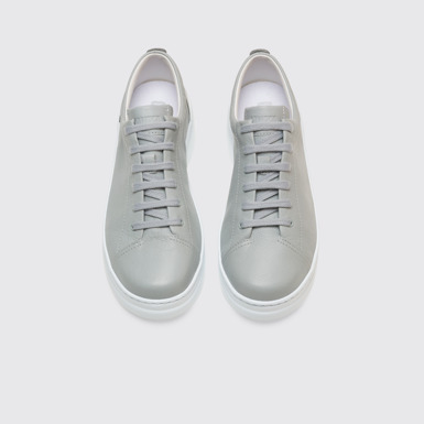 Overhead view of Runner Up Grey Sneakers for Women