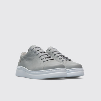 Front view of Runner Up Grey Sneakers for Women