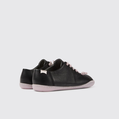 Back view of Peu Black shoes for women
