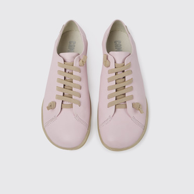 Overhead view of Peu Pink shoes for women