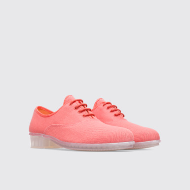 Front view of Casi Jazz Pink Formal Shoes for Women