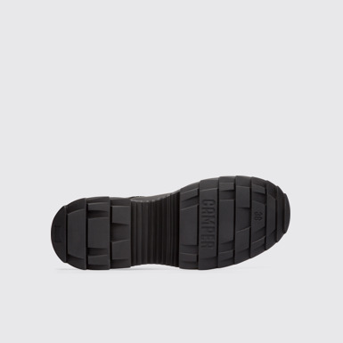 The sole of Helix Black Sneakers for Women