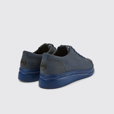 Runner Up Sneakers de piel gris azulado