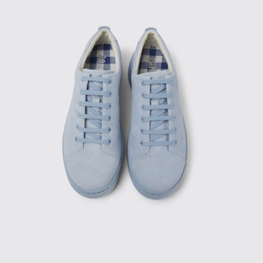 Runner Up Sneakers de nobuk azules para mujer