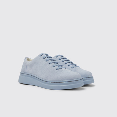 Runner Up Sneakers de nobuk azules para mujer