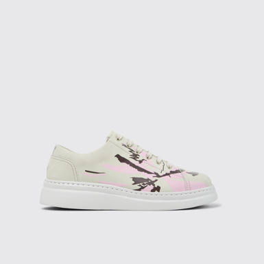 Twins Sneakers de piel reciclada multicolor para mujer.