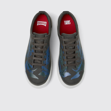 Twins Sneakers de piel reciclada multicolor para mujer.