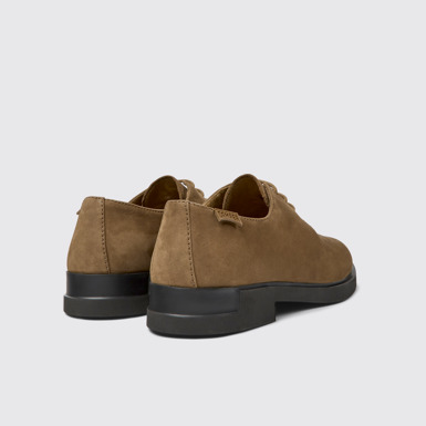 Iman Zapatos cafés de nobuk para mujer