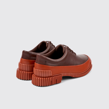 Pix Zapatos rojos y cafés para mujer