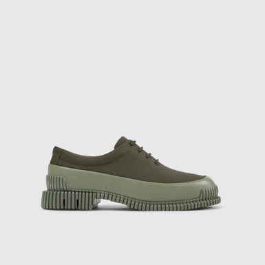 Side view of Pix Green shoes for women