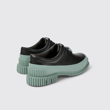 Back view of Pix Multicolor Leather Shoes for Women.