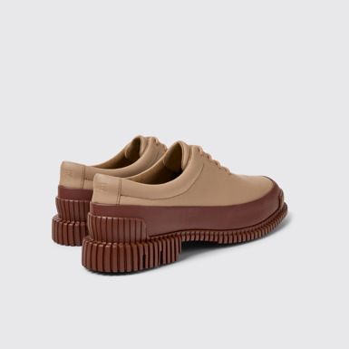 Back view of Pix Multicolor Leather Shoes for Women.