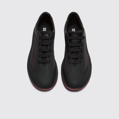 Overhead view of Rolling Black Sneakers for Women