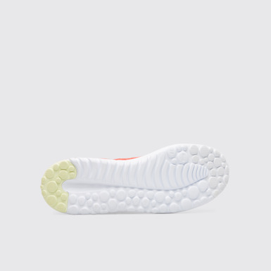 The sole of Canica Orange Sneakers for Women