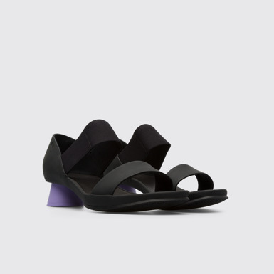 Front view of Alright Black women’s sandal