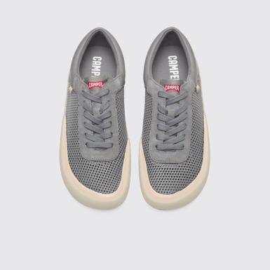 Overhead view of Peu Rambla Grey Sneakers for Women