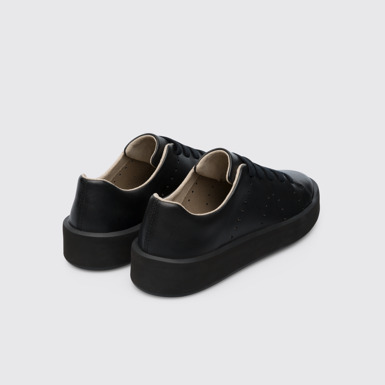 Back view of Courb Black women’s sneaker